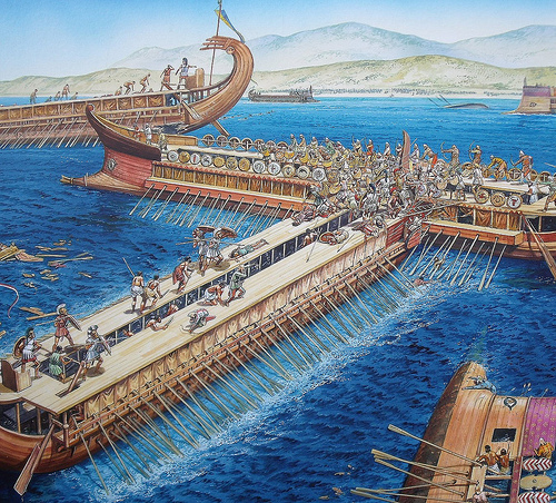 Athenian ships